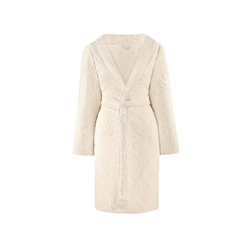 Togas Sharly Ecru 100 Cotton Terry Cloth Bathrobe Wayfair